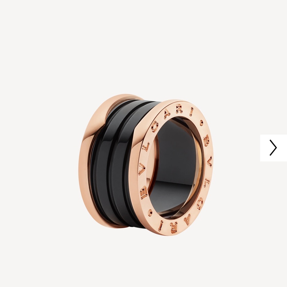 NWOT 💯 authentic Bulgari B.ZER01 ring